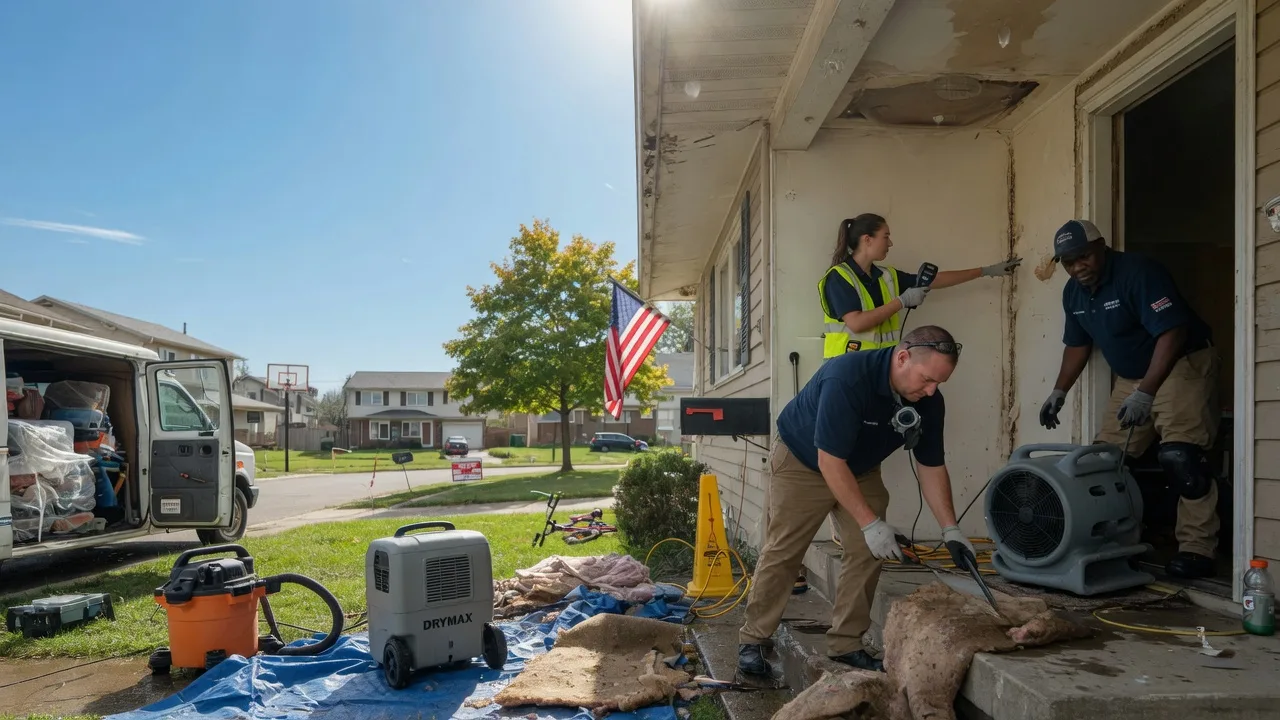 Water Damage Restoration in Combs, KY near me